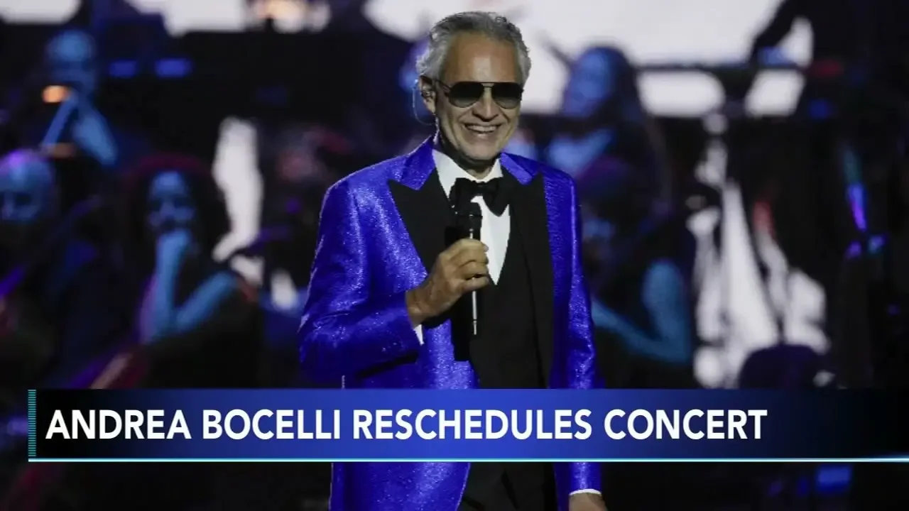 Andrea Bocelli reschedules Philadelphia show due to health issues