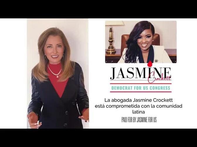 Jasmine Crockett for Congress - Luchadora (Runoff)