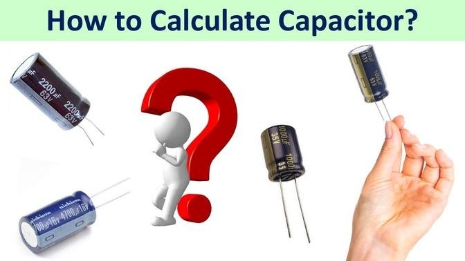 How to Calculate Capacitance and Voltage Value of Capacitor_