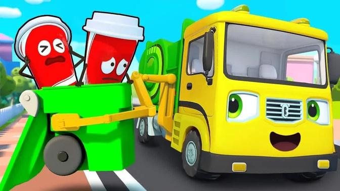 Garbage Truck, Fire Truck, Police Car, Ambulance | Cars for Kids | Kids Songs |Kids Cartoon |BabyBus