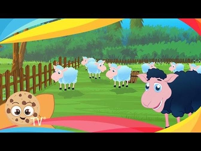 BAA BAA BLACK SHEEP | POPULAR NURSERY RHYMES AND KIDS SONGS WITH LYRICS FOR CHILDREN