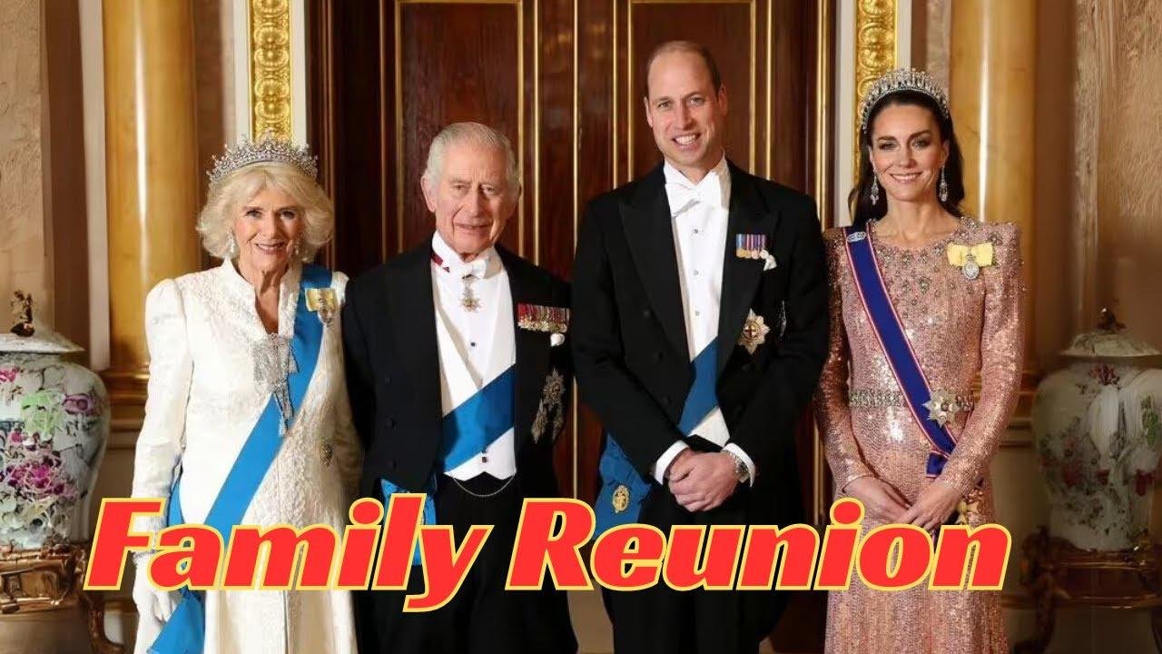 Royal Family Reunion King Charles Hosts Emergency Diplomatic Reception Amidst Controversy