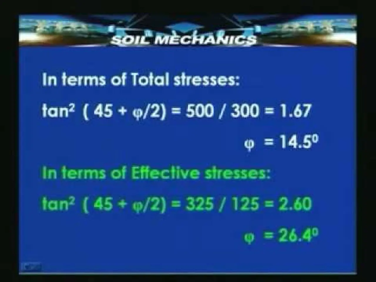 Lecture - 46 Soil Mechanics