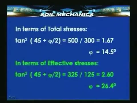 Lecture - 46 Soil Mechanics