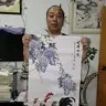 王兴民国画公鸡