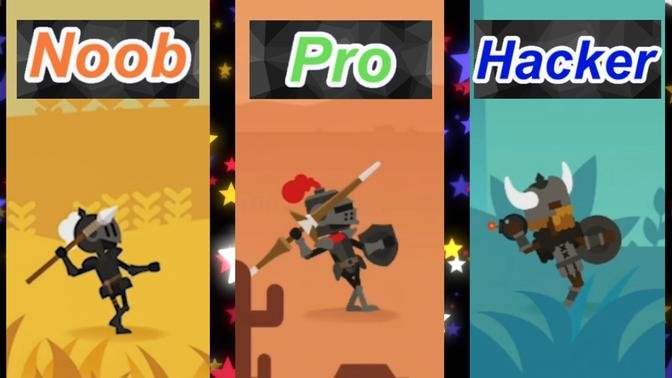 Hero of Archery | Noob vs Pro vs Hacker | DuDu gaming