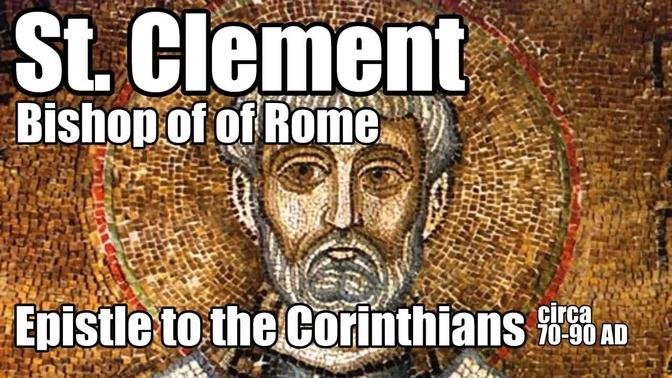 The Epistle of St  Clement of Rome to the Corithians