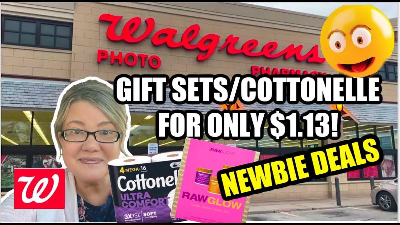 WALGREENS NEWBIE DEALS (12/10 - 12/16) | **GRAB COTTONELLE & GIFT SETS FOR ONLY $1.13!