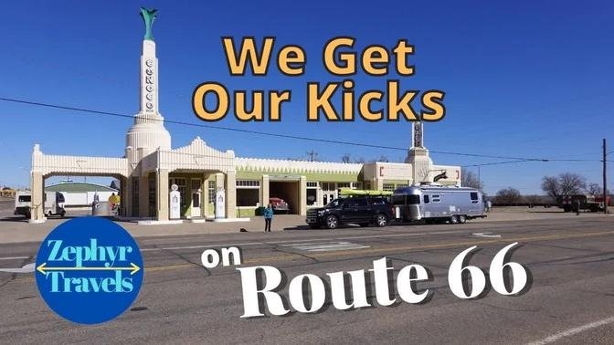 Historic Route 66! - Winter Road Trip days 3 and 4 | RV Lifestyle