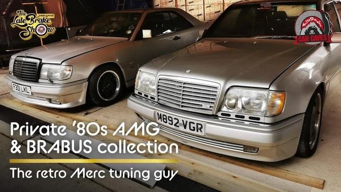 Secret collection of 80s and 90s AMG & Brabus Mercedes - Car Caves