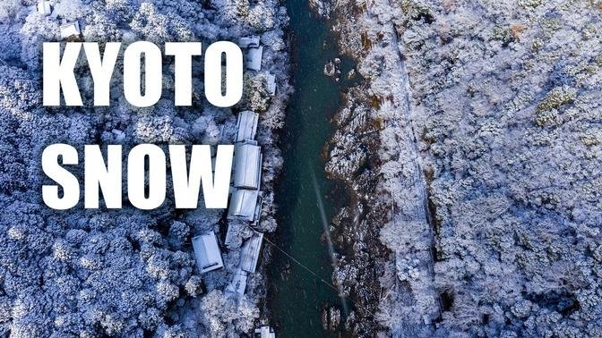Kyoto in Snow - Arashiyama Japan | 4k Cinematic Cut 嵐山