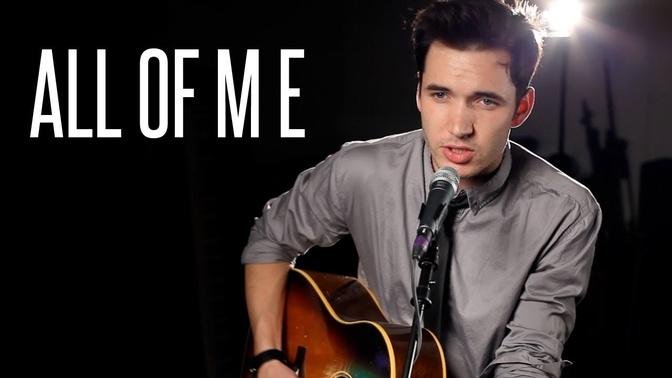 John Legend - All Of Me (Official Acoustic Music Video Cover by Corey Gray)