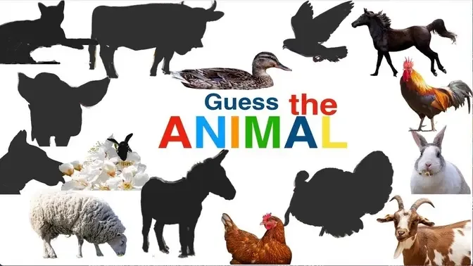 What Am I? | Animal Sound Guessing Game | Kids Learning Videos