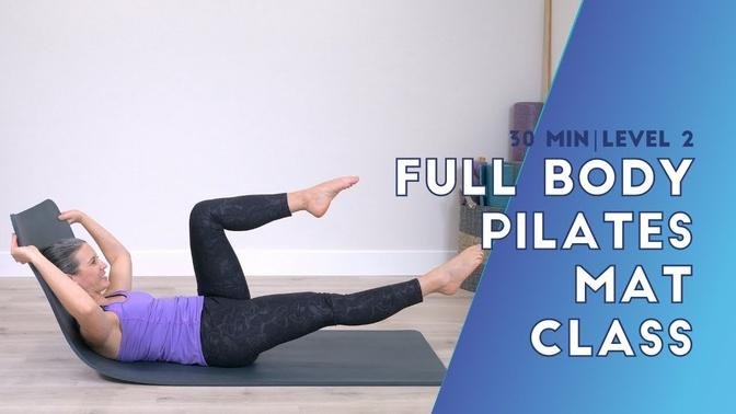 Intermediate Full Body Pilates Workout | 30 Minute Pilates Routine ...