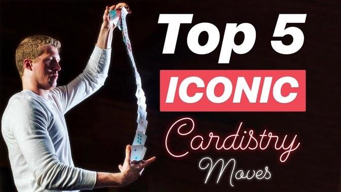 TOP 5 // ICONIC Card Flourishes + Tutorials!
