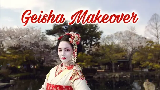 Geisha Makeover In Kyoto  Japan  