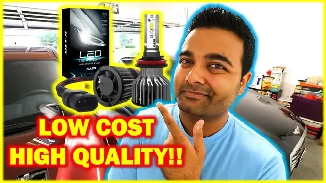 KASO DID IT!!! LOW Cost For HIGH Quality LED Headlights!!