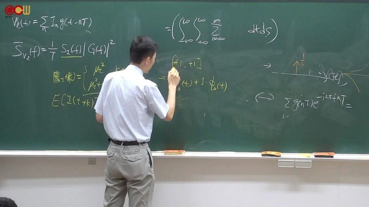 Lec14 通訊系統 4.1 Waveform and vector channel models(1/2)
