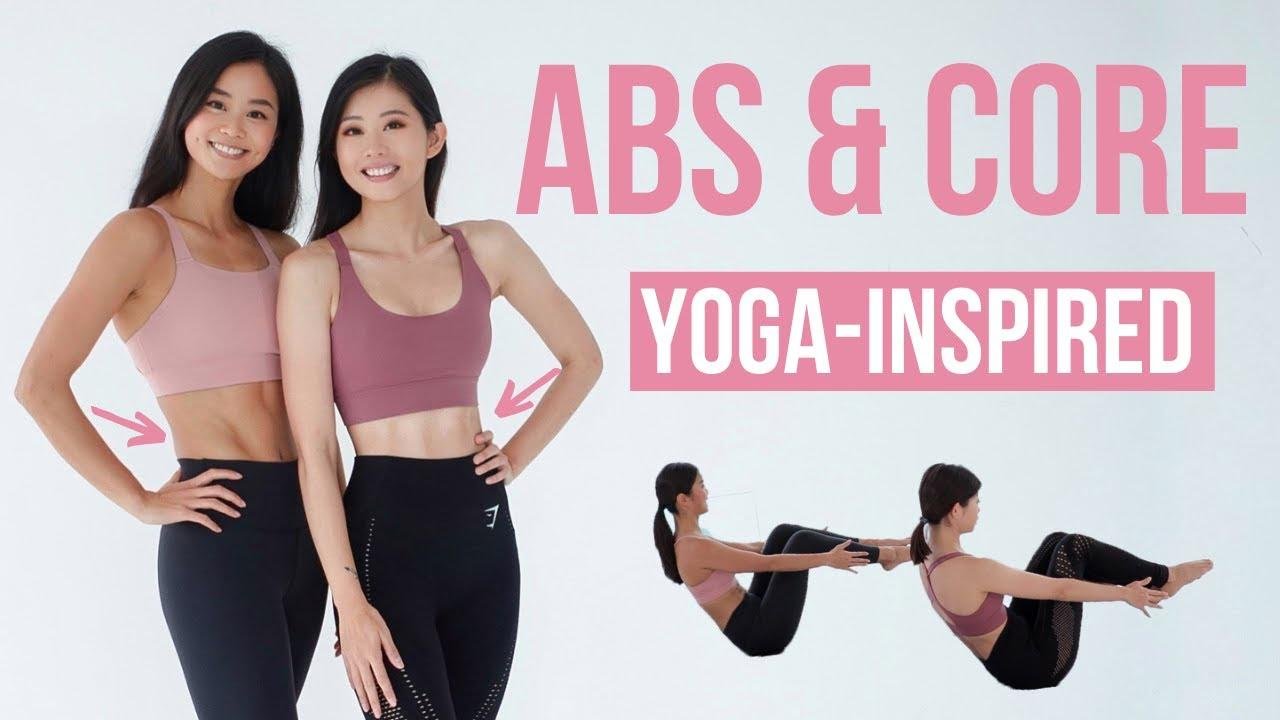 13 min Abs, Core & Belly Burn Workout (Yoga-Inspired) ft. Janet