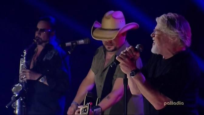 Jason Aldean And Bob Seger Turn The Page TURN THE PAGE. live. Bob Seger and Jason Aldean FULL HD | Videos | Love